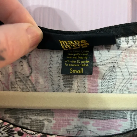 Rare Print EUC Nooworks Big Pocket Dress - Howell - Picture 5 of 5